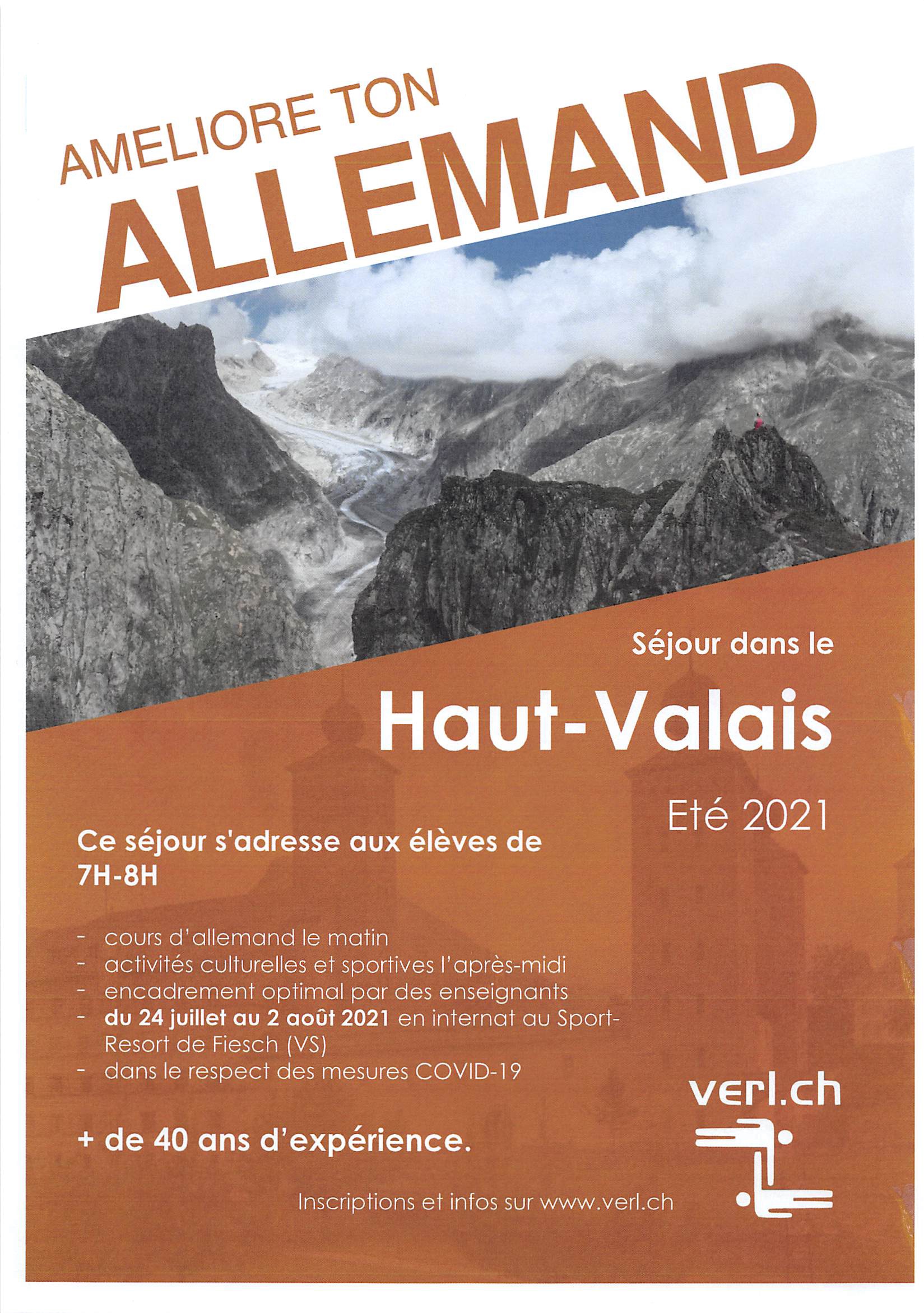 Séjour linguistique durant les vacances
